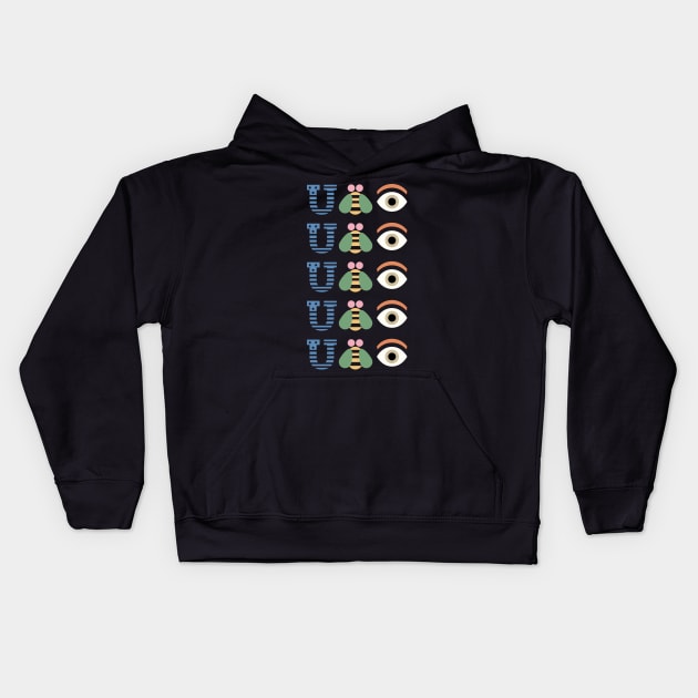 UBI - Universal Basic Income Kids Hoodie by relaxthehounds